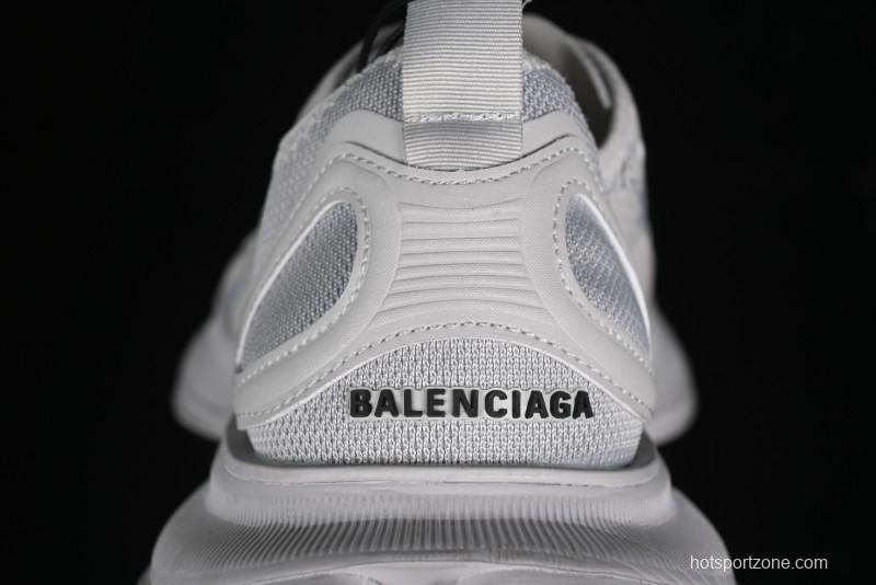 Balenciaga Circuit Lightweight Distressed Print Round-Toe Fashion Casual Shoes - WFLGY1010