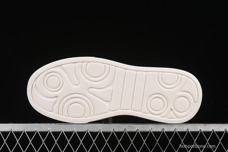 ECCO 2024 New Fashion Simple Versatile Genuine Leather White Sneakers - 61881301001