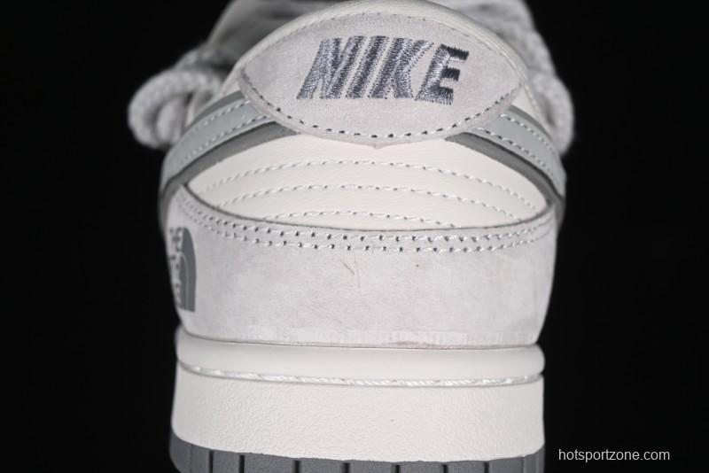 Nike SB Dunk Low The North Face Collaboration - Anniversary Edition Premium Custom Low-Top Casual Skate Shoes - XX2025-327