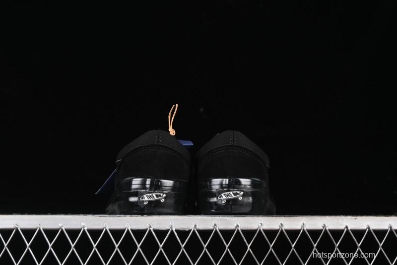 Vans Old Skool Premium Black Suede Retro Skate Shoes - VN000CXTBKA