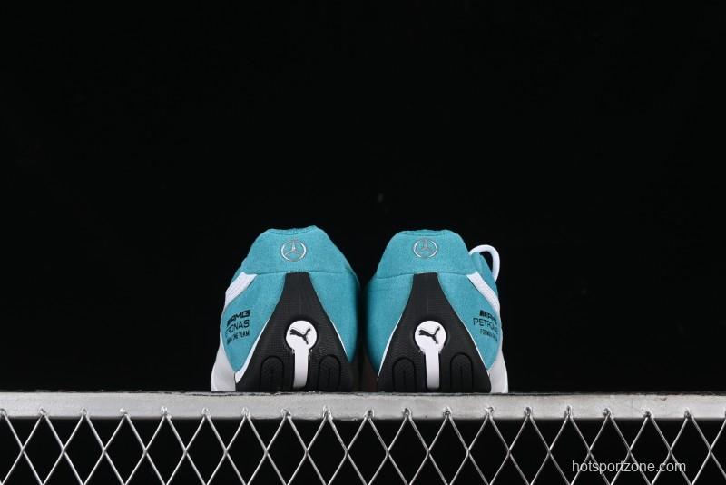 Puma Sparco Future Round Toe Lace-Up Leather Fabric Low-Top Lifestyle Casual Shoes - 307891-01