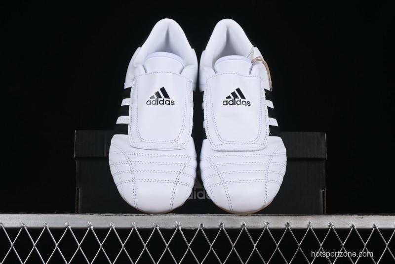 Adidas Originals Taekwondo Low-Top Training Shoes with Full-Grain Leather Wrap Comfortable Anti-Slip Durable - JQ4774