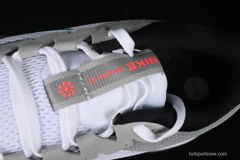 Nike Air Zoom Structure 25 Cushioned Anti-Slip Running Shoes - DJ7883-109