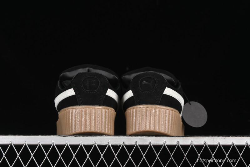 Fenty x Puma Creeper Phatty Low-Top Casual Sneakers with Comfortable and Breathable Design - 399332-01