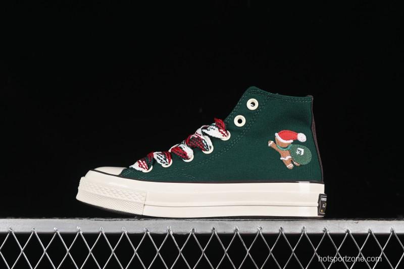 Converse 1970s Christmas Theme High Top Casual Sneakers for Winter - A12455C