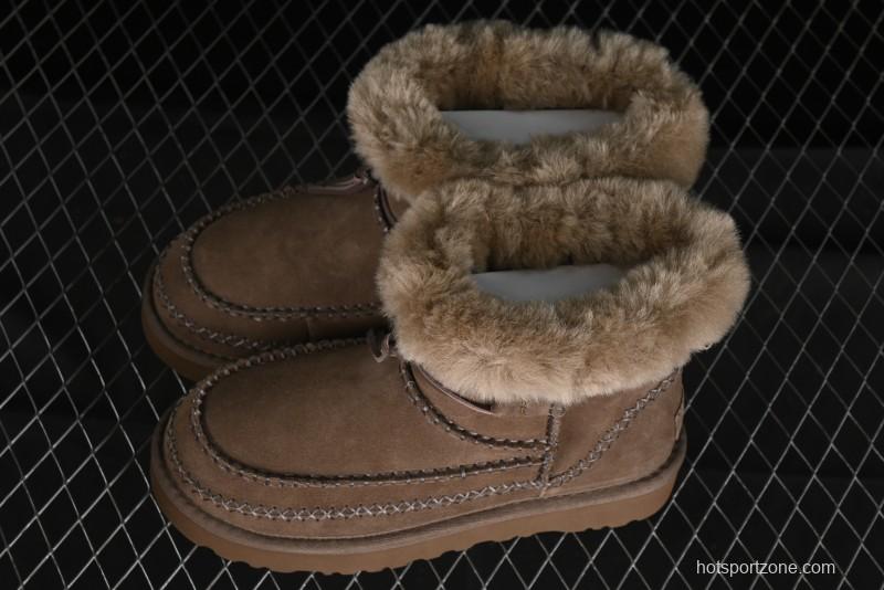 UGG Classic Mini Alpine Shearling Lined Snow Boots - 1158251