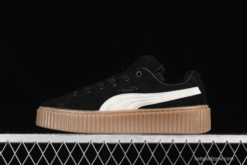 Fenty x Puma Creeper Phatty Low-Top Casual Sneakers with Comfortable and Breathable Design - 399332-01