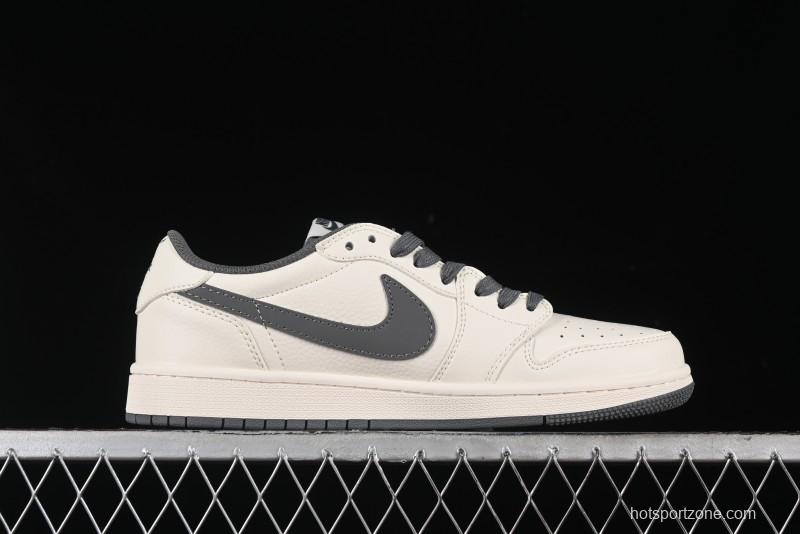 Nike Travis Scott x Fragment Design x Air Jordan 1 Low OG SP AJ1 Retro Casual Sneakers - LJ5188-024