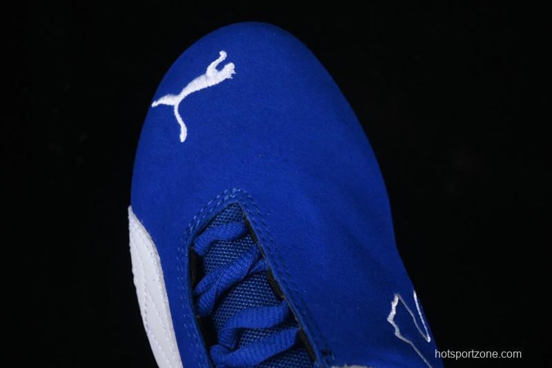 Puma Sparco Future Round Toe Lace-Up Leather Fabric Low-Top Lifestyle Casual Shoes - 307936-02