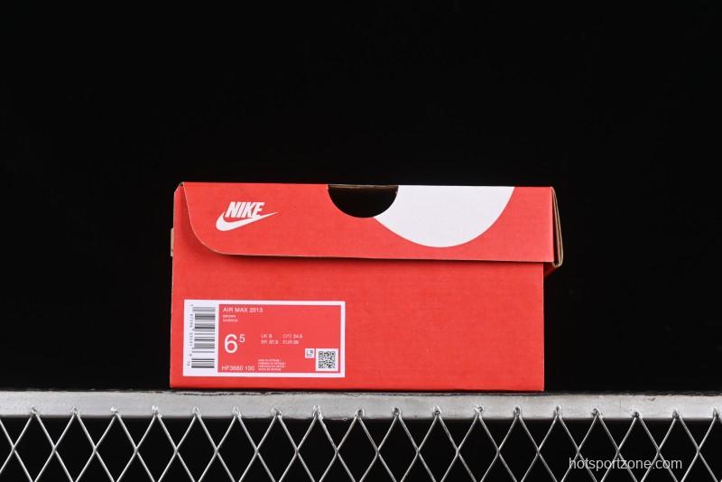 Nike Air Max 2013 Retro Breathable Mesh Running Shoes with Full-Length Max Air Cushion - HF3660-100