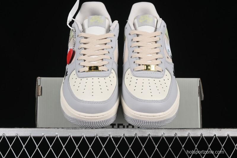 Nike Air Force 1'07 Low "Three Blade Flow" One Piece Series - Zoro's Santoryu Casual Sneakers - CJ0304-510