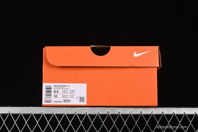 Nike Zoom Winflo 11 Moon Mesh Breathable Casual Running Shoes with Cushioning - FJ9509-003