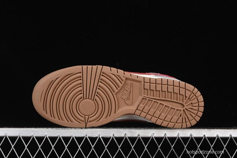 Nike Dunk Low Casual Sneakers with Chinese Style Gradient Design - FB7160-161