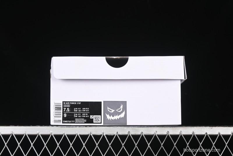 Nike Air Force 1 '07 Low "Venom Ⅱ" Marvel Series Casual Sneakers - CW6718-777