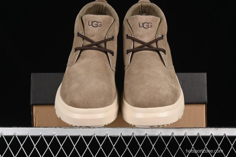 UGG Burleigh Chukka Comfort Flat Lace-Up Round Toe Casual Boots - 1151773