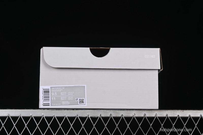 Nike Air Force 1 '07 Low Casual Sneakers with Full-Length Air Cushion - FJ4146-001