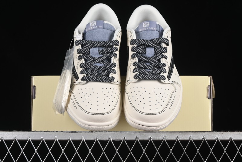 Nike Travis Scott x Fragment Design x Air Jordan 1 Low OG SP AJ1 Low Top Casual Sneakers - XY2688-111