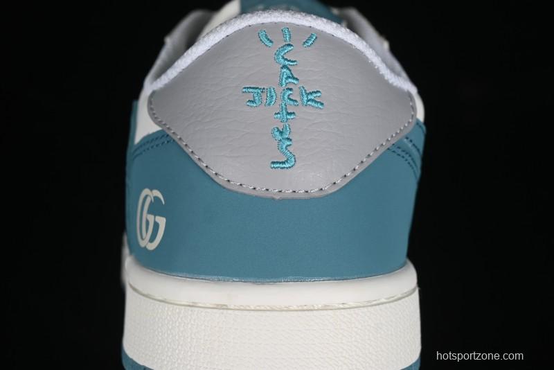 Nike Travis Scott x Fragment Design x Air Jordan 1 Low OG SP AJ1 Retro Sneakers - LJ5188-022