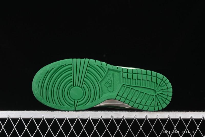 Nike SB Dunk Low Gucci Collaboration - Custom Patchwork Green Swoosh Anniversary Edition Low-Top Casual Skate Shoes - KK1688-053