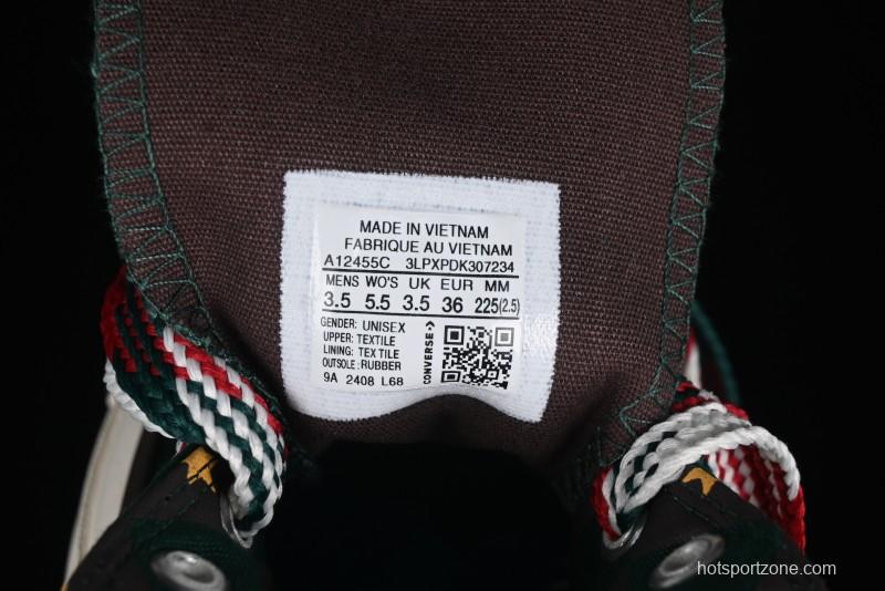 Converse 1970s Christmas Theme High Top Casual Sneakers for Winter - A12455C