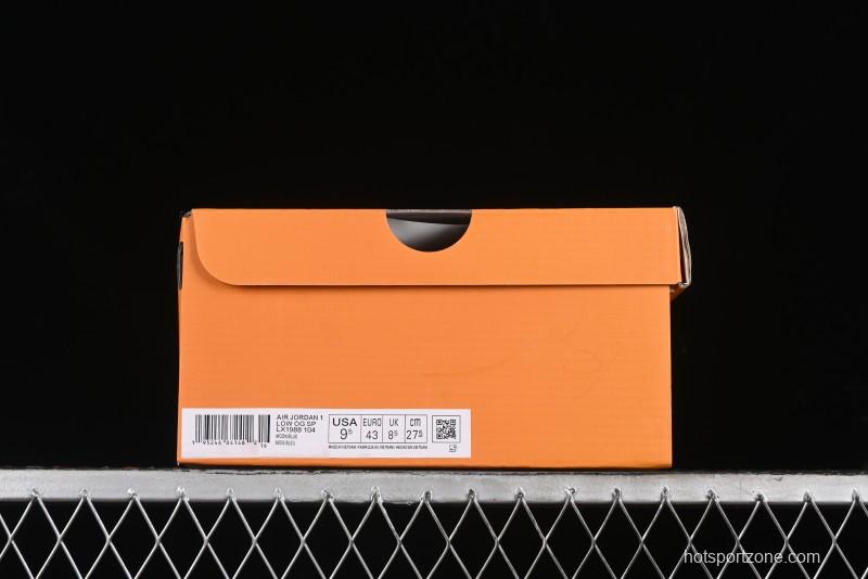 Nike Travis Scott x Fragment Design x Air Jordan 1 Low OG SP AJ1 University Blue - LX1988-104