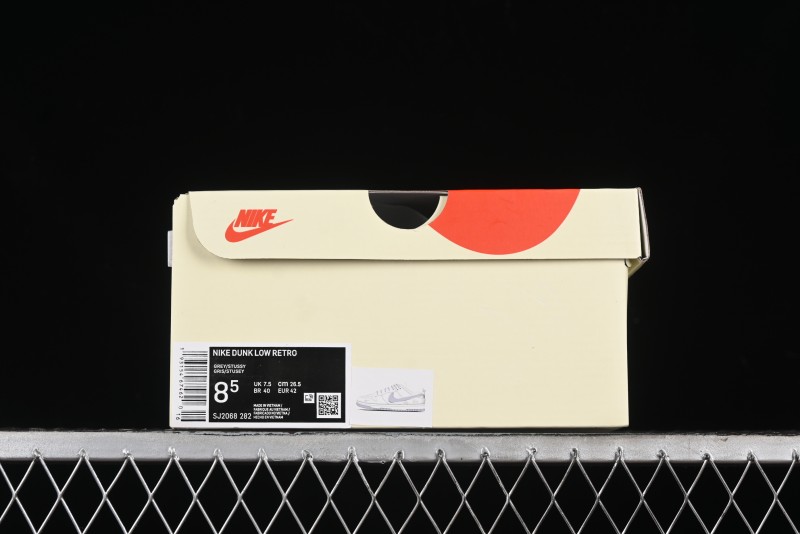 Nike SB Dunk Low Stussy Anniversary Custom Low-Top Casual Sneakers - SJ2068-282