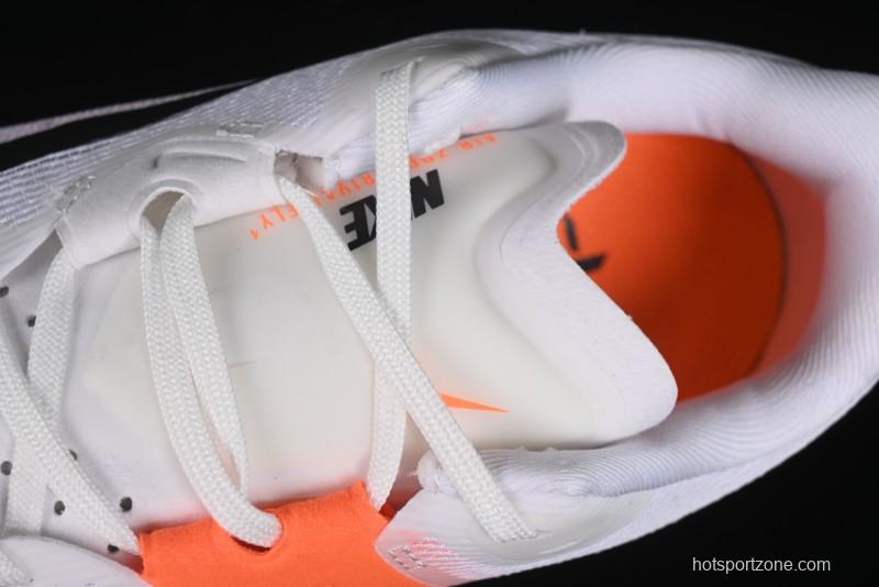 Nike Zoom Rival Fly 4 Lightweight Responsive Running Shoes with Flyknit and React Technology - FV6040-101