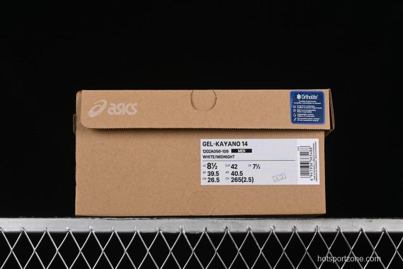 Asics Gel-Kayano 14 Running Shoes with 3D Visible GEL Cushioning and FF BLAST PLUS Midsole - 1202A056-109