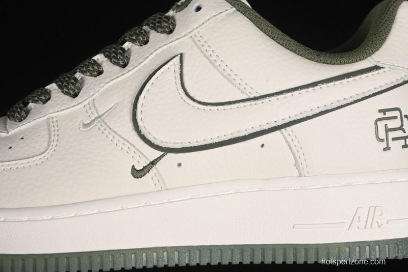Nike Reigning Champ Air Force 1'07 Low Casual Sneakers with 3M Reflective Custom Leather - RC2369-173