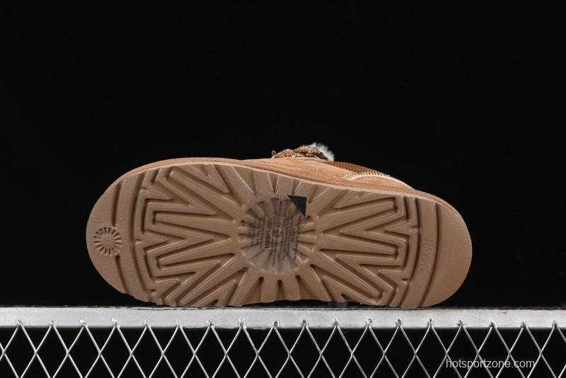 UGG Classic Ultra Mini Mel Dual-Color Lace-Up Low-Top Casual Shoes - 1144032