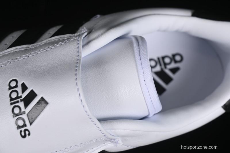 Adidas Originals Taekwondo Low-Top Training Shoes with Full-Grain Leather Wrap Comfortable Anti-Slip Durable - JQ4774
