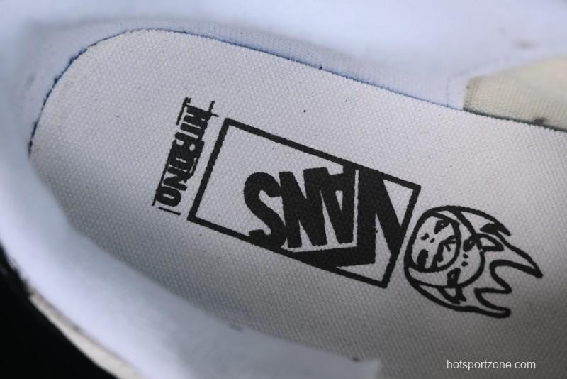 Vans HIRONO x Vans Knu Skool Bubble Mart Xiao Ye Graffiti Low-Top Casual Skate Shoes - VN0009QWFGI