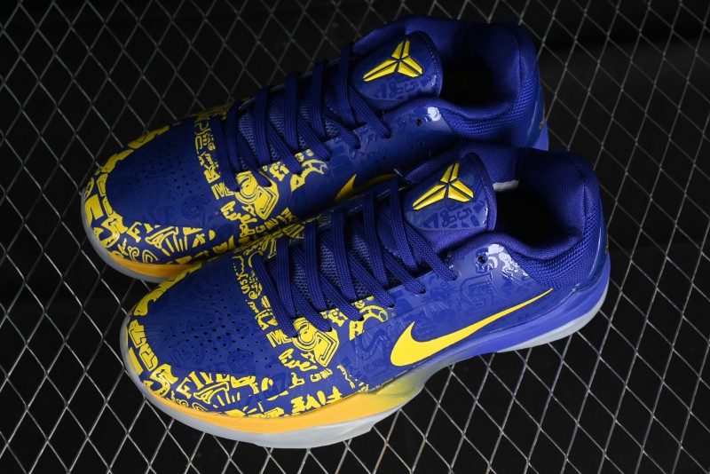 Nike Zoom Kobe 5 Championship Edition Professional Basketball Shoes - CD4991-400