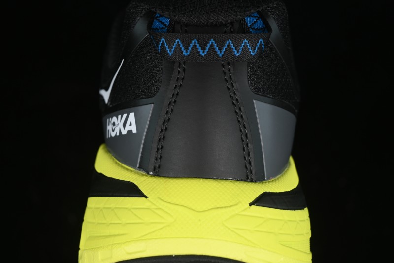 Hoka Mafate Three 2 Ultra-Lightweight Cushioned Trail Running Shoes with Vibram Outsole - 1141572 BHK