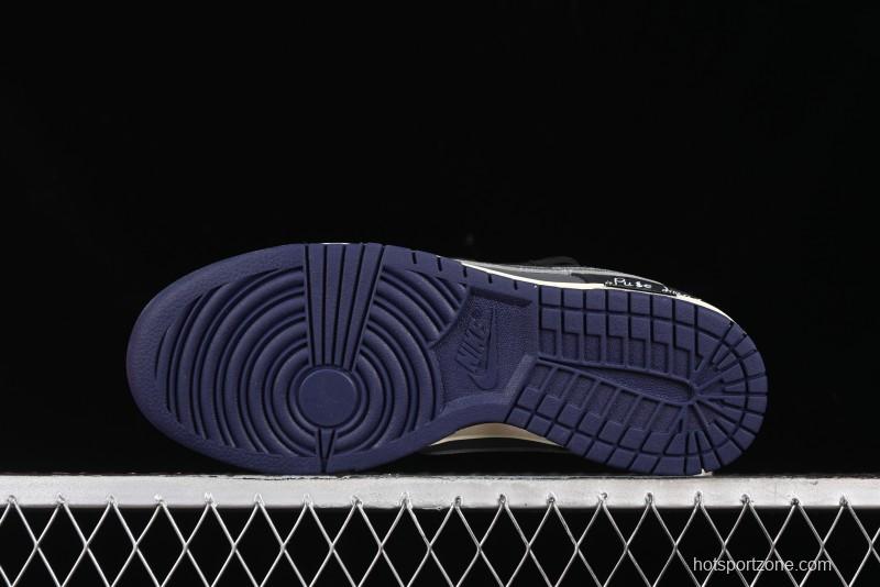 Nike Dunk Low Retro Block Street Dark Splatter Gothic Cross SB Low-top Casual Sneakers - FV8106-181