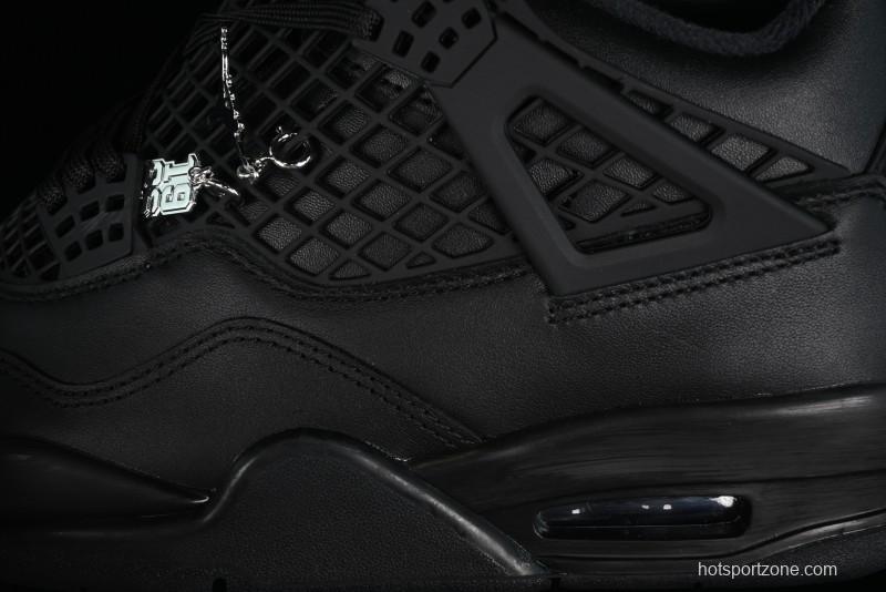 Nike Air Jordan 4 Retro Basketball Shoes with Mesh Design - FV7251-001