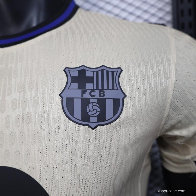 Player Version 25/26 Barcelona Away Jersey