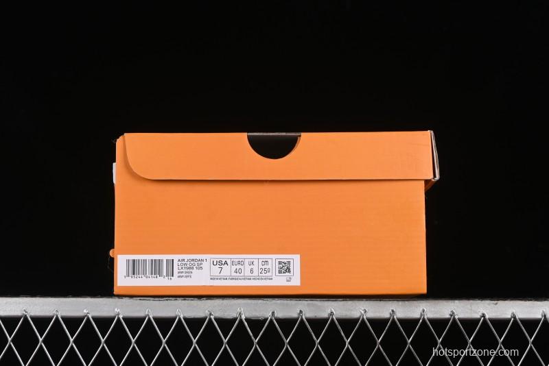 Nike Travis Scott x Fragment Design x Air Jordan 1 Low OG SP AJ1 LV Collaboration - LX1988-105