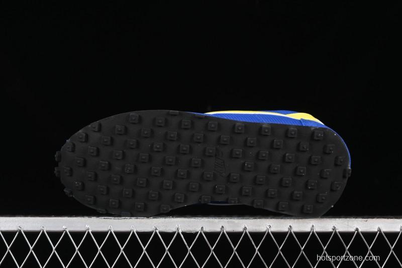 Nike Stussy Roshe Run LD-1000 Comfortable Versatile Non-Slip Durable Waffle Low-Top Casual Running Shoes - FQ9079-400