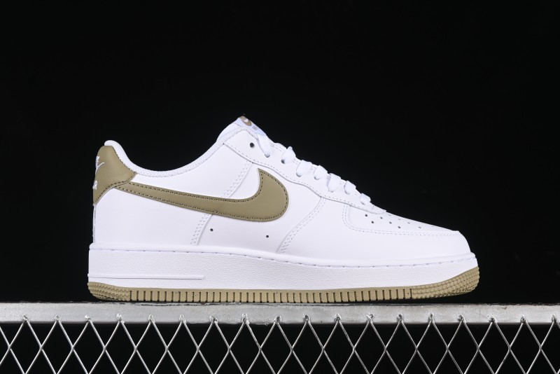 Nike Air Force 1'07 Low Casual Sneakers with Full-Length Air Cushion - FJ4146-110