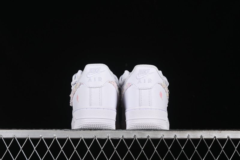 Nike Air Force 1 '07 Low Pink Chanel-Inspired Casual Sneakers - DH9999-334