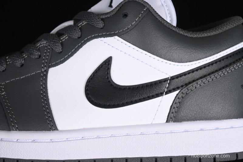 Nike Air Jordan 1 Low Iron Grey Casual Sneakers - 553558-152