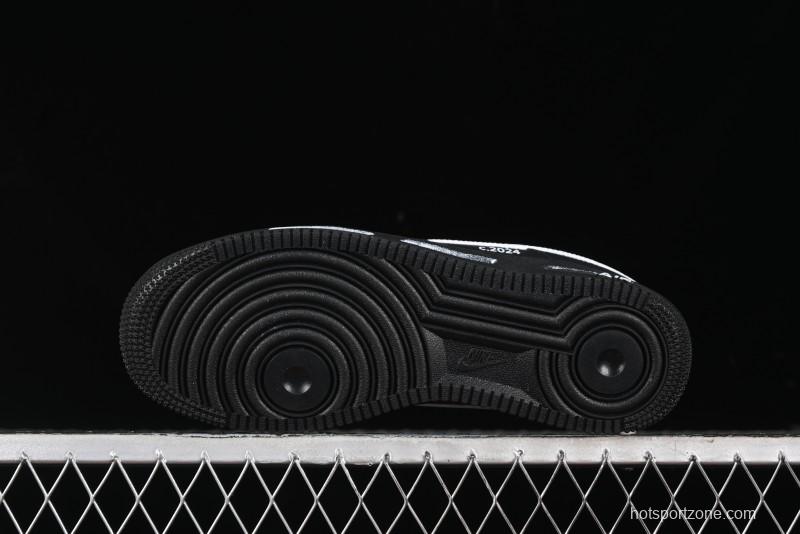 Nike Air Force 1 '07 Low Graffiti White Black Casual Sneakers - CW2288-017