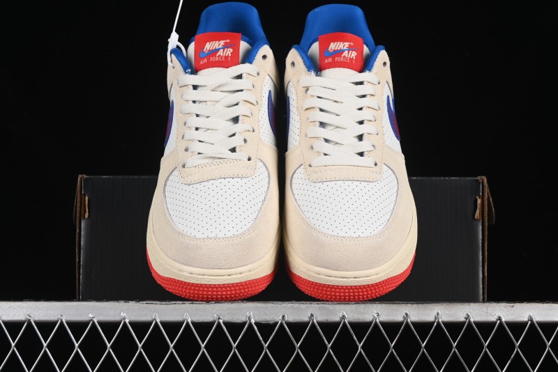 Nike Air Force 1 '07 Low Casual Sneakers with Full-Length Air Cushion - HQ3618-113