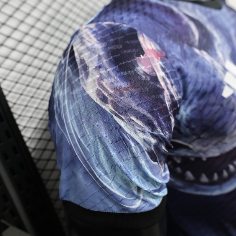 Player Version 2025 Japan NA ZHA Navy Blue with Dragon Jersey