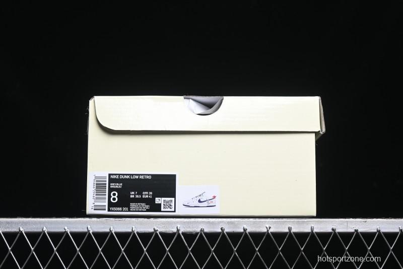 Nike SB Dunk Low Stone Island Anniversary Edition Customized Low-Top Casual Skate Shoes - YX5066-201