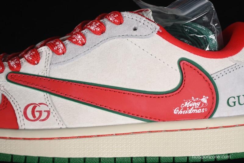 Nike Travis Scott x Fragment Design x Air Jordan 1 Low OG SP AJ1 - AG3702-800