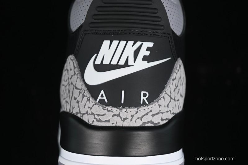 Nike Air Jordan 3 Retro "Black Cement" Basketball Shoes - DN3707-010