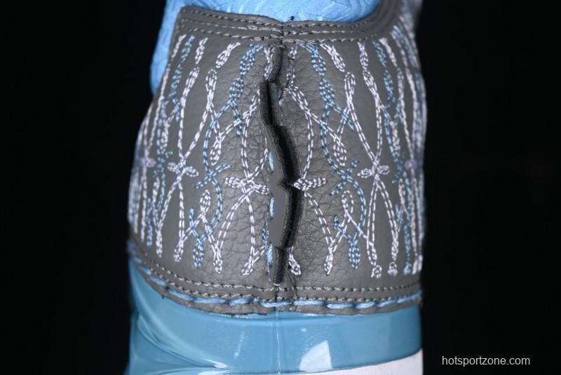 Nike Air Jordan 23 AJ23 Mid Retro Casual Sneakers with Visible Air Cushion - 318474-151