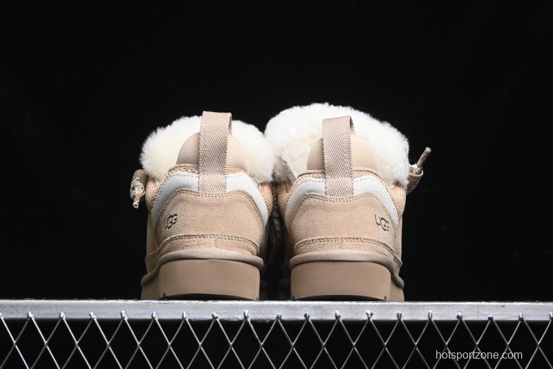 UGG Classic Ultra Mini Mel Two-Tone Lace-Up Low-Top Casual Shoes - 1144032